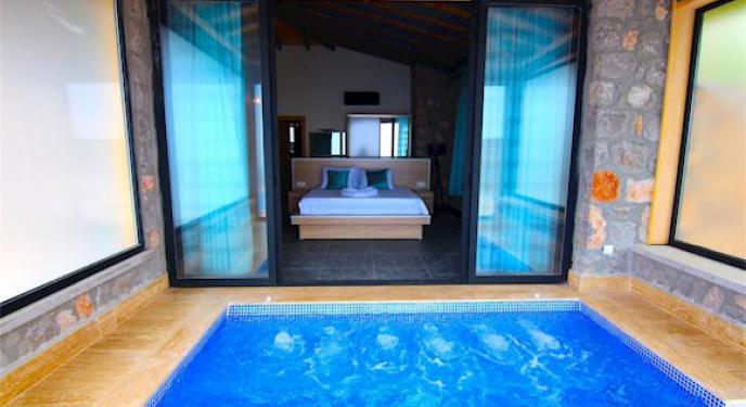 Kışın Kapalı Havuzlu Villalar